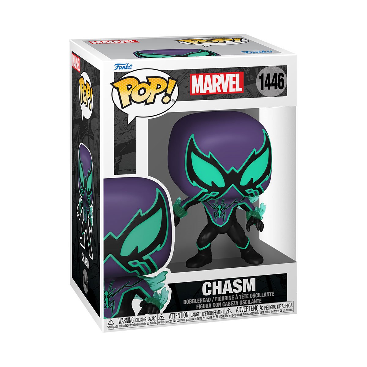 This Spider-Man Funko Pop! Vinyl Figure Case of 6 includes 6x individually packaged Pop! Vinyl Figures